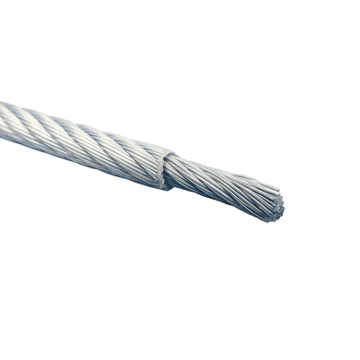 Трос стальной в ПВХ оплетке