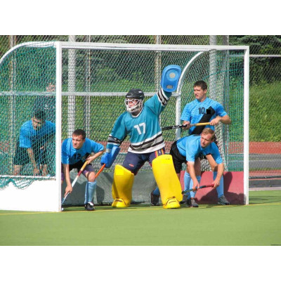 Сетка для хоккейных ворот (1 шт.), толщина нити: 5,0 мм.